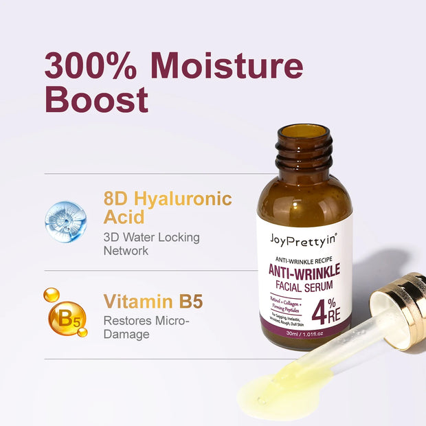 Anti-Wrinkle & Revitalizing Skincare Set - Serum + Sakura Cream