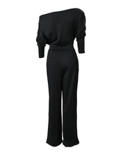 Jumpsuits for Women  Elegant New Fashion Plain Elegant Office Lady