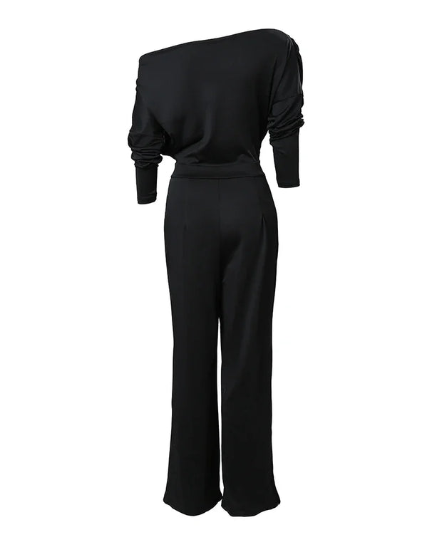 Jumpsuits for Women  Elegant New Fashion Plain Elegant Office Lady