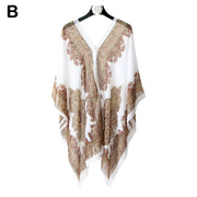 Lightweight Boho Beach Shawl Wrap
