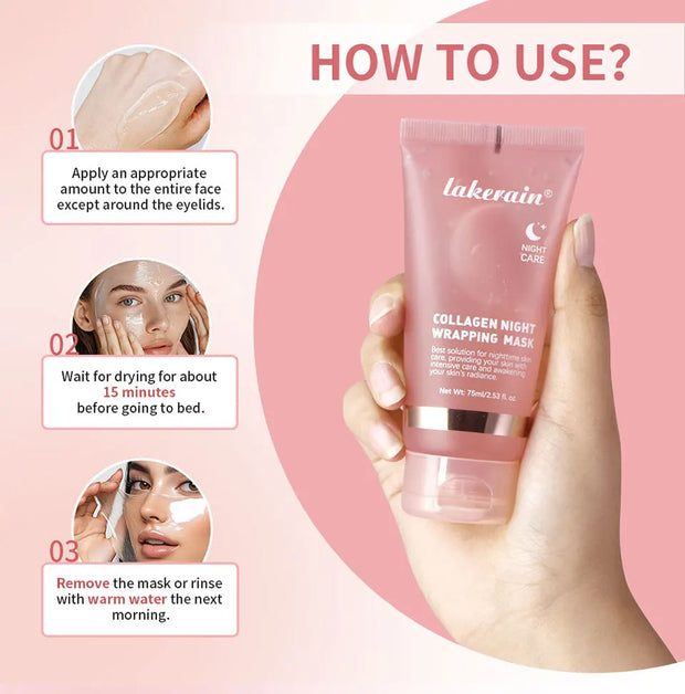 Collagen Night Wrapping Mask - Hydrating Overnight Care