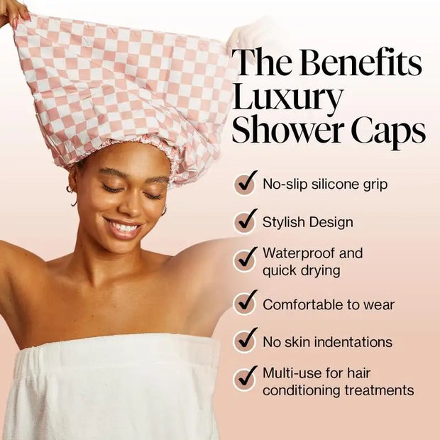 Luxury Shower Caps for Women