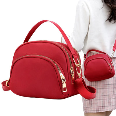 Sleek City & Modern Zip Pocket Crossbody