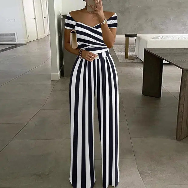 Women's Jumpsuits Bare Shoulder