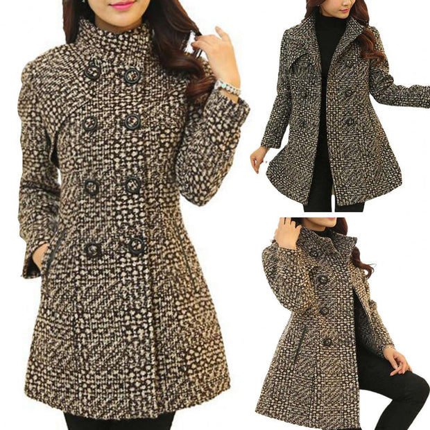 Heritage Plaid Elegance Coat