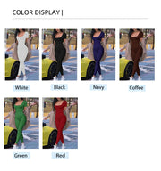 Short Sleeve Slim Fit Jumpsuit