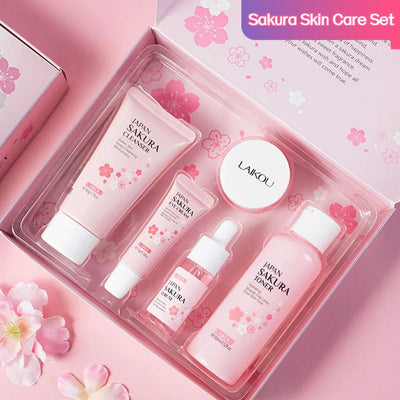 Sakura Skincare Essentials Set - Travel or Gift Pack