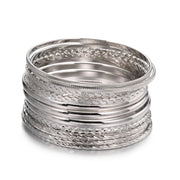 Fashion 12 A Set Of Bracelet Sets Decorative Accessories Hundred Match Bohemian Wind Multi-layer Alloy Bracelet Female Wholesale