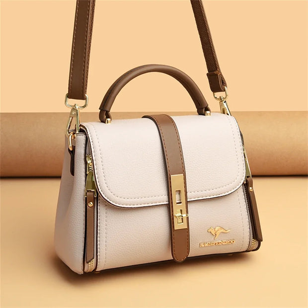 Flip Cover Bilayer Women Purses and Handbags