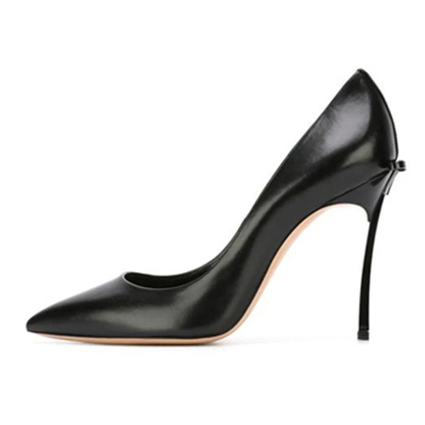 Sleek Pointed Toe Stiletto Pumps