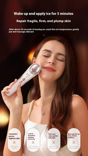 KSKIN New Trending Hot And Cold Vibration Wrinkle Anti-Ageing Eye Massage Dark Circle Removal EMS Beauty Face Eye Care Pen