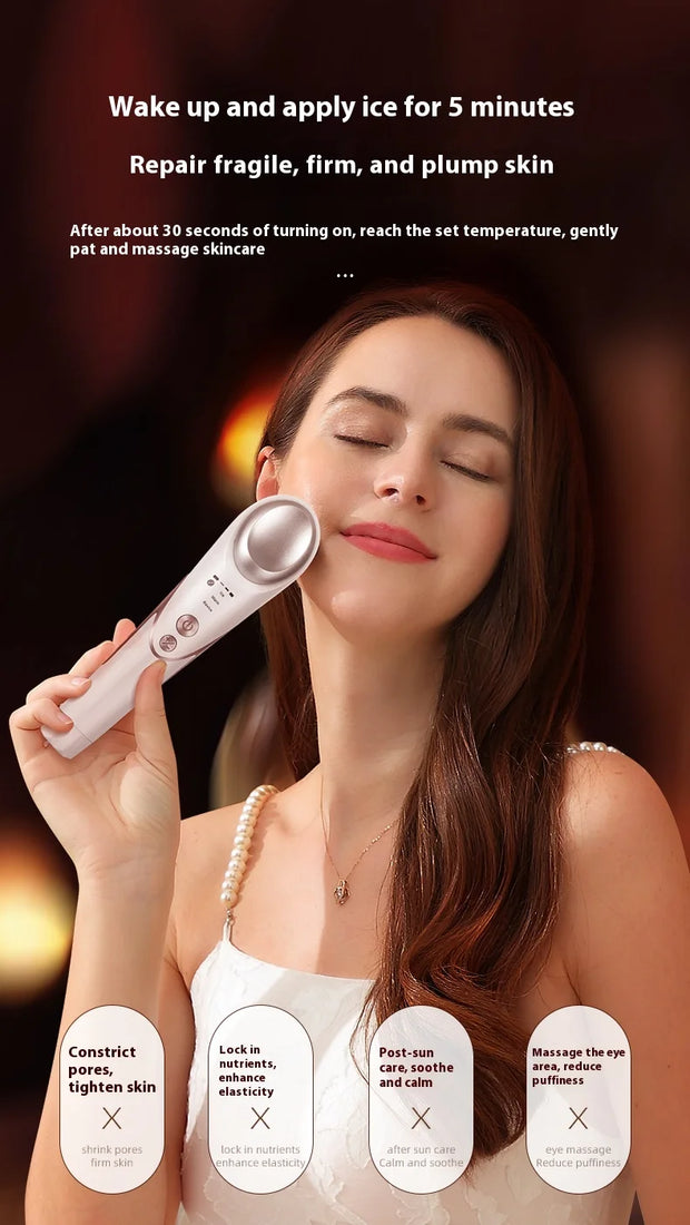 KSKIN New Trending Hot And Cold Vibration Wrinkle Anti-Ageing Eye Massage Dark Circle Removal EMS Beauty Face Eye Care Pen