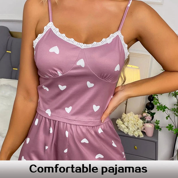 Sweetheart Two-Piece Sleep Set