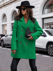 Chic Street Mid-length Peacoat