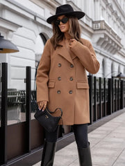 Chic Street Mid-length Peacoat