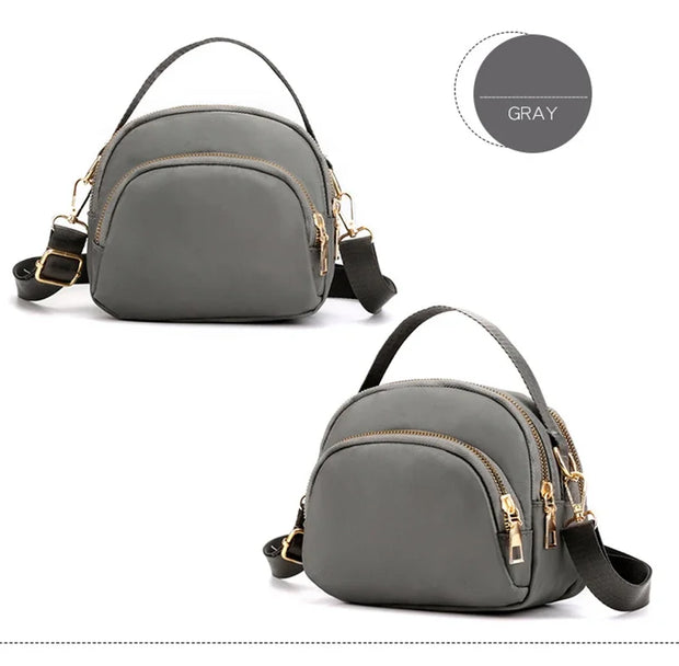 Sleek City & Modern Zip Pocket Crossbody