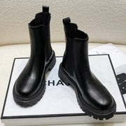 2024 Chelsea boots new thick-soled women's winter shoes for women autumn fashion thick-soled short boots for women