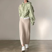 Solid Knitted Skirts For Womenew
