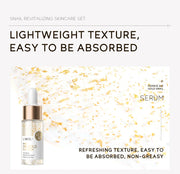 3pcs/set  Vitamin C 24K Golden Sakura Skin Care Sets