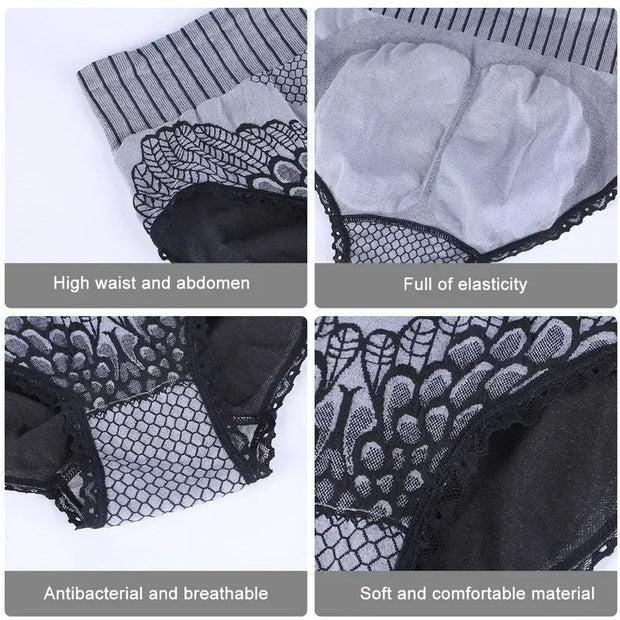 Women Seamless Panties Underwear Female High Waist Brief Hip Lift Underpanties Breathable Underpant Sexy Lingerie Body Shaper