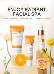 3pcs/set  Vitamin C 24K Golden Sakura Skin Care Sets