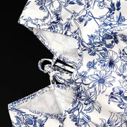 Floral Print Casual Romper