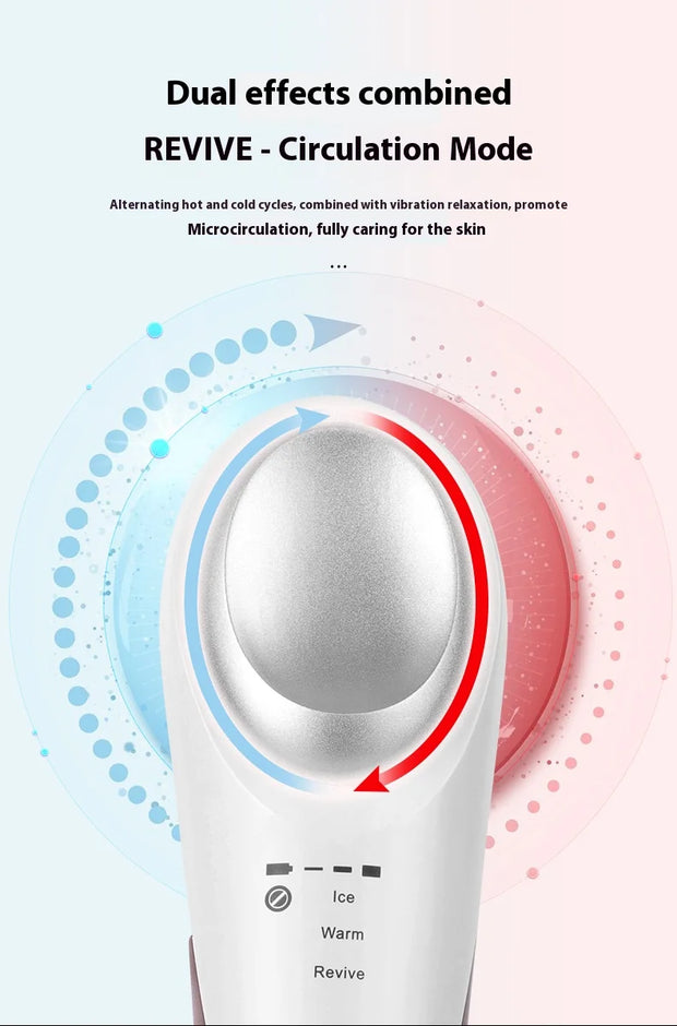 KSKIN New Trending Hot And Cold Vibration Wrinkle Anti-Ageing Eye Massage Dark Circle Removal EMS Beauty Face Eye Care Pen