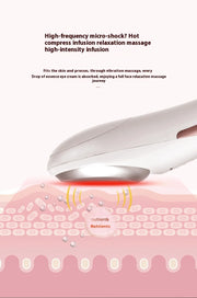 KSKIN New Trending Hot And Cold Vibration Wrinkle Anti-Ageing Eye Massage Dark Circle Removal EMS Beauty Face Eye Care Pen