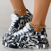Women Sneakers Thick-soled Shoes