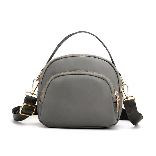 Sleek City & Modern Zip Pocket Crossbody