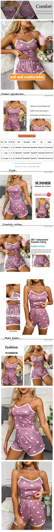 Sweetheart Two-Piece Sleep Set