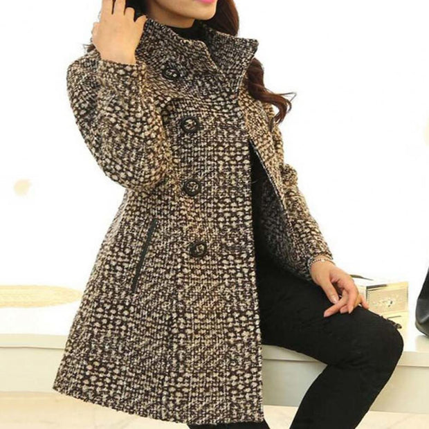 Heritage Plaid Elegance Coat