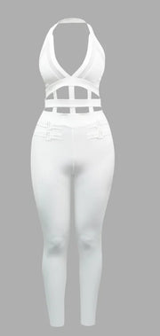 Cut-Out Bodycon Jumpsuit