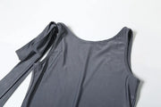 One-Shoulder Slim Fit Jumpsuit