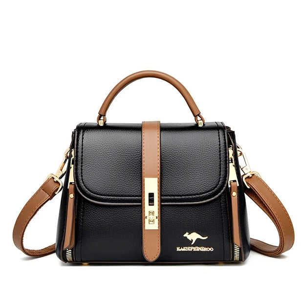 Flip Cover Bilayer Women Purses and Handbags