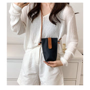 Women's Mobile Phone Bag Female Messenger Shoulder Bags Crossbody Retro PU Leather Bags Mini Handbags New Girls Purse Designer