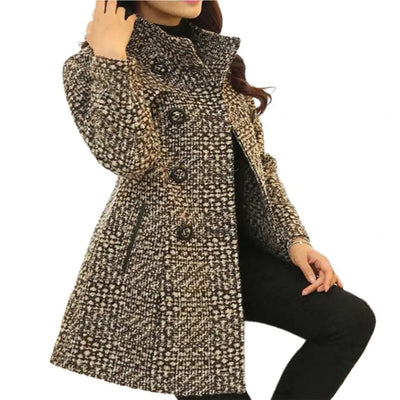 Heritage Plaid Elegance Coat
