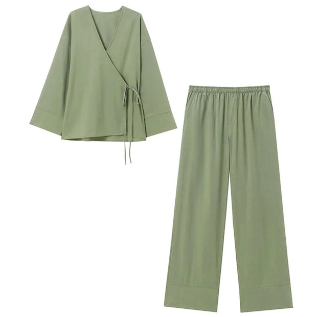 Elegant 2-Piece Loungewear Set