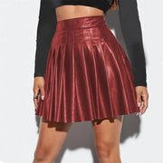 High- Waist Pleated Maxi Skirts