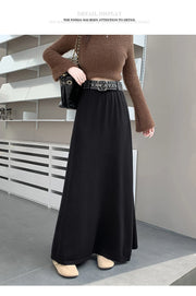 Cozy Knit Maxi Skirt