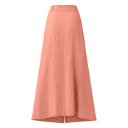 Casual Chic Button-Down Midi Skirt