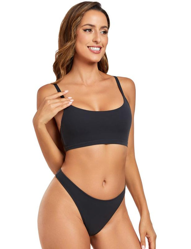  Women Wireless Adjustable Thin Straps Sports Bra