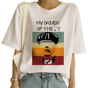 Women's Personalized Letter Printed T-shirt