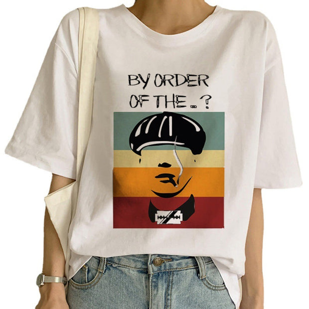 Women's Personalized Letter Printed T-shirt