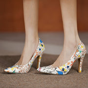 Pointed Casual High Heels Women's Shoes