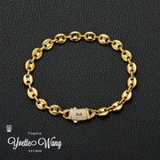 Luluyvette Stainless Steel Mariner Chain Necklace/Bracelet/Anklet