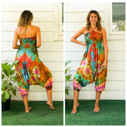 Hand Dyed Harem Jumpsuit