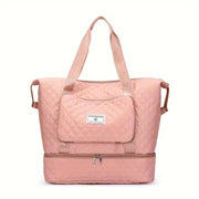 Women Ladies Gym Bag Waterproof Large Weekend Travel Holdall Duffle Bags Luggage