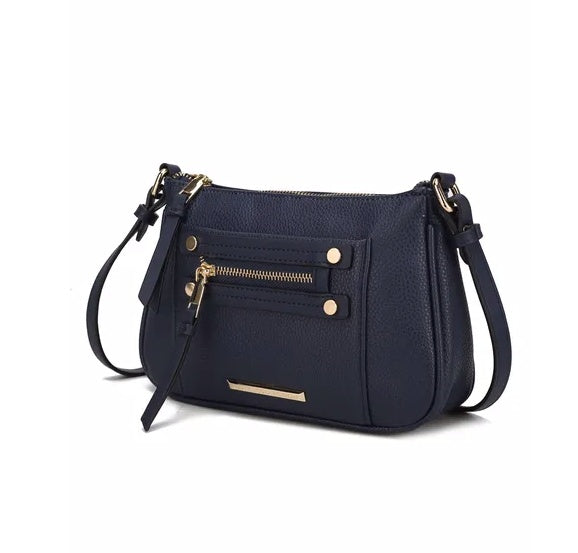 MKF Collection Essie Crossbody Handbag Vegn Leather By Mia K