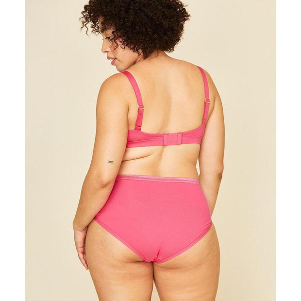 Organic Cotton Triangle Soft Bra in Aurora
